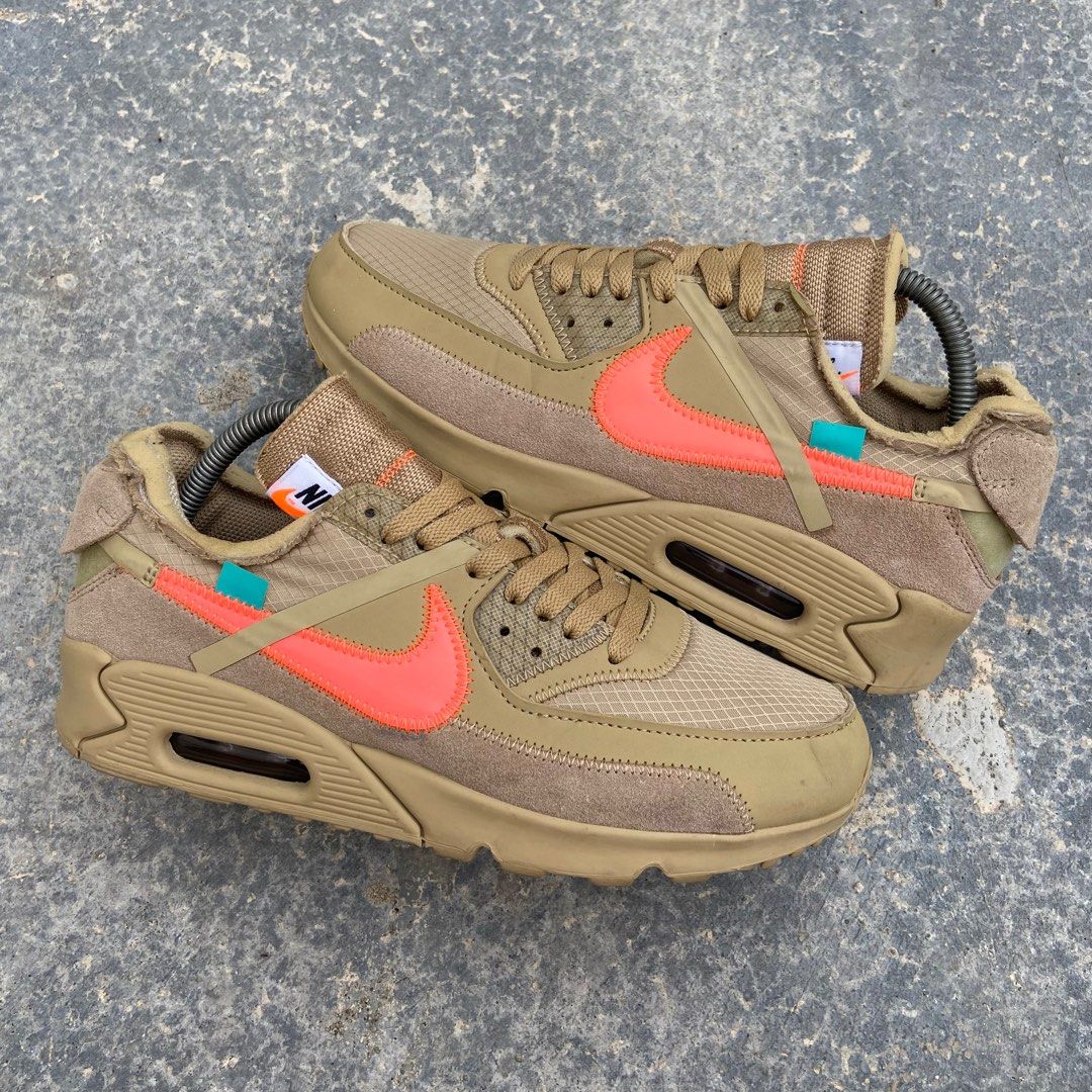 Nikee AirMax 90 ow Fesyen Pria Sepatu Sneakers di Carousell