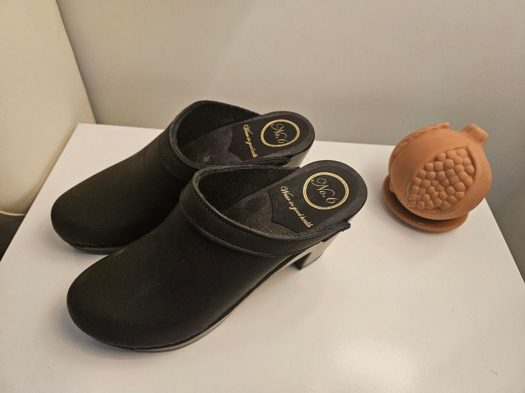No. 6 Old School Clog on High Heel Size IT 36 Women s Fashion