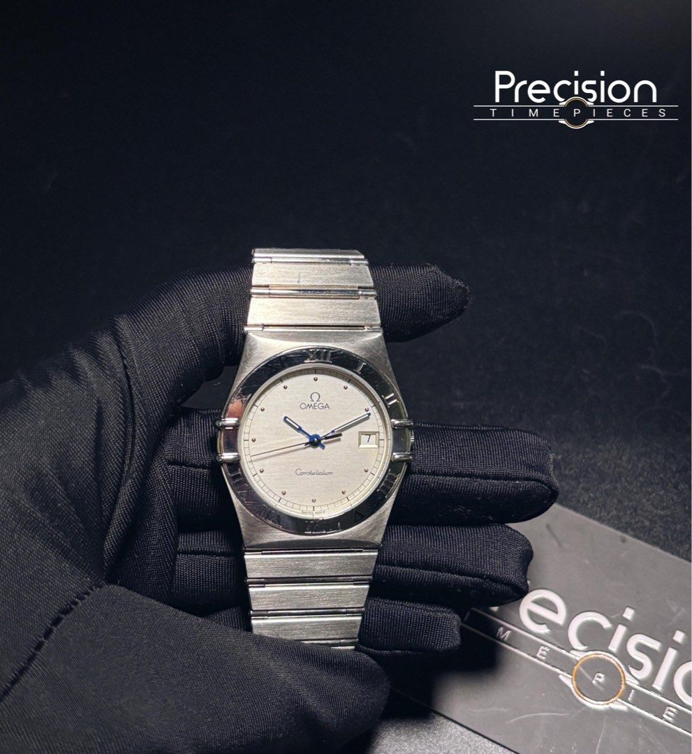 Omega Constellation Date Swiss Made 33mm Quartz Luxury Watches
