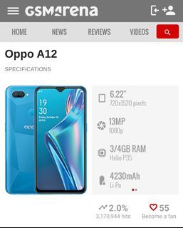 Oppo A12 (Unit Only)