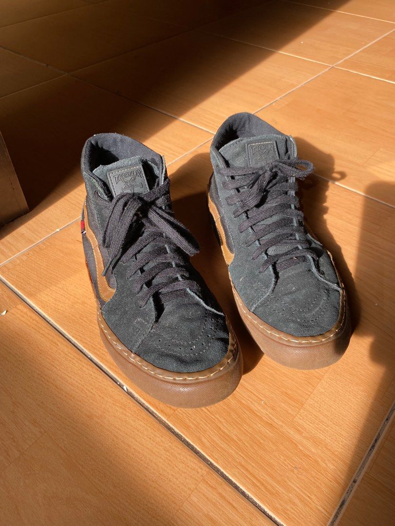 Vans sk8 hi pro thrasher black gum hotsell