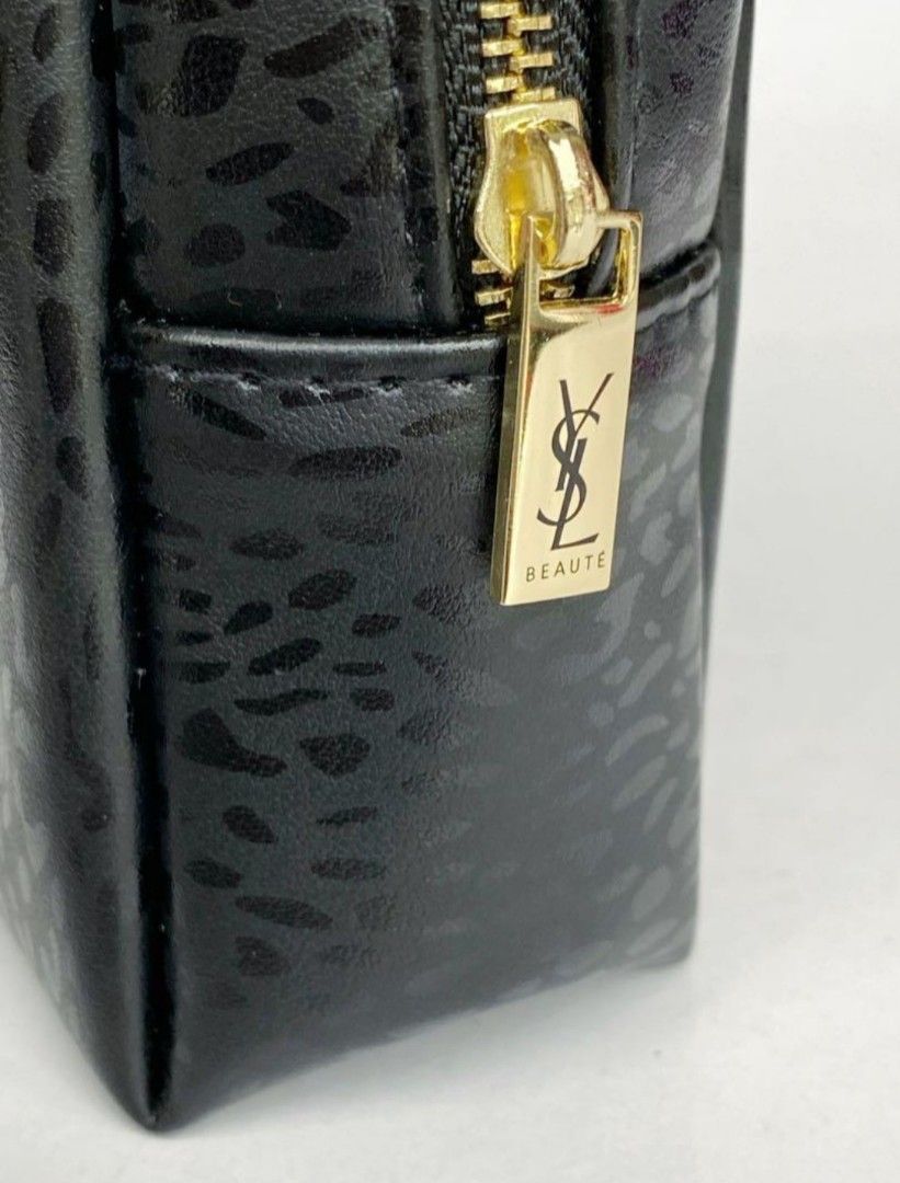 ORIGINAL YSL COSMETIC POUCH (Category: Luxury Bags & Wallets) located in Iligan City. Submitted by sosyalistascloset (Listing ID 1281589036, Image 3). Description: Like New Never been used YSL pouch.