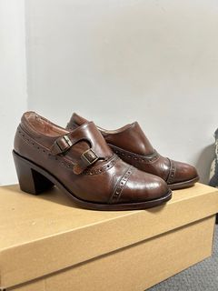 Oxford Monk Strap Leather Dress Shoes