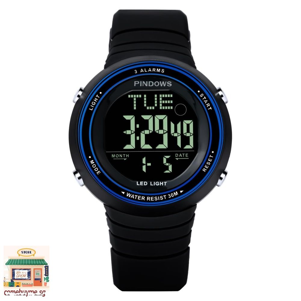 Mens black military watch on sale