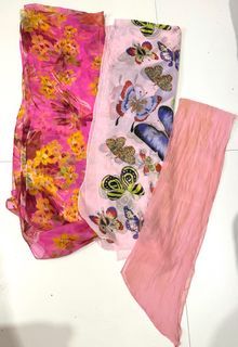 Pink scarf/bundle scarves/imported/beach scarf