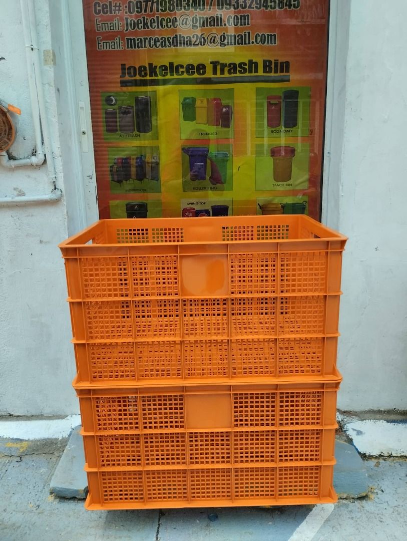 plastic jumbo crates (Category: Storage Boxes & Baskets) located in Caloocan City. Submitted by Ava_broklyn8888 (Listing ID 1281479205, Image 3). Description: PLASTIC JUMBO CRATES Dimension: 735 x 535 x 390 mm Pre order Minimum order 10pcs above .