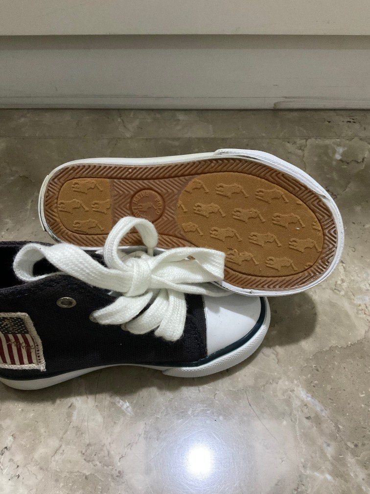 Polo Ralph Lauren high cut baby shoes boots unisex 12cm Babies