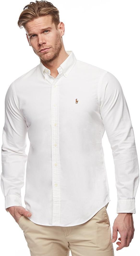 Polo ralph lauren discount long sleeve oxford shirt
