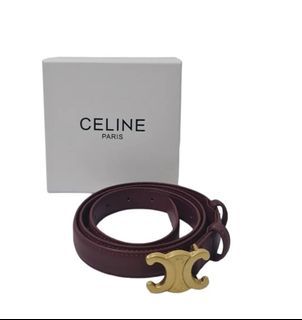 Preloved Celine Belt - Brown