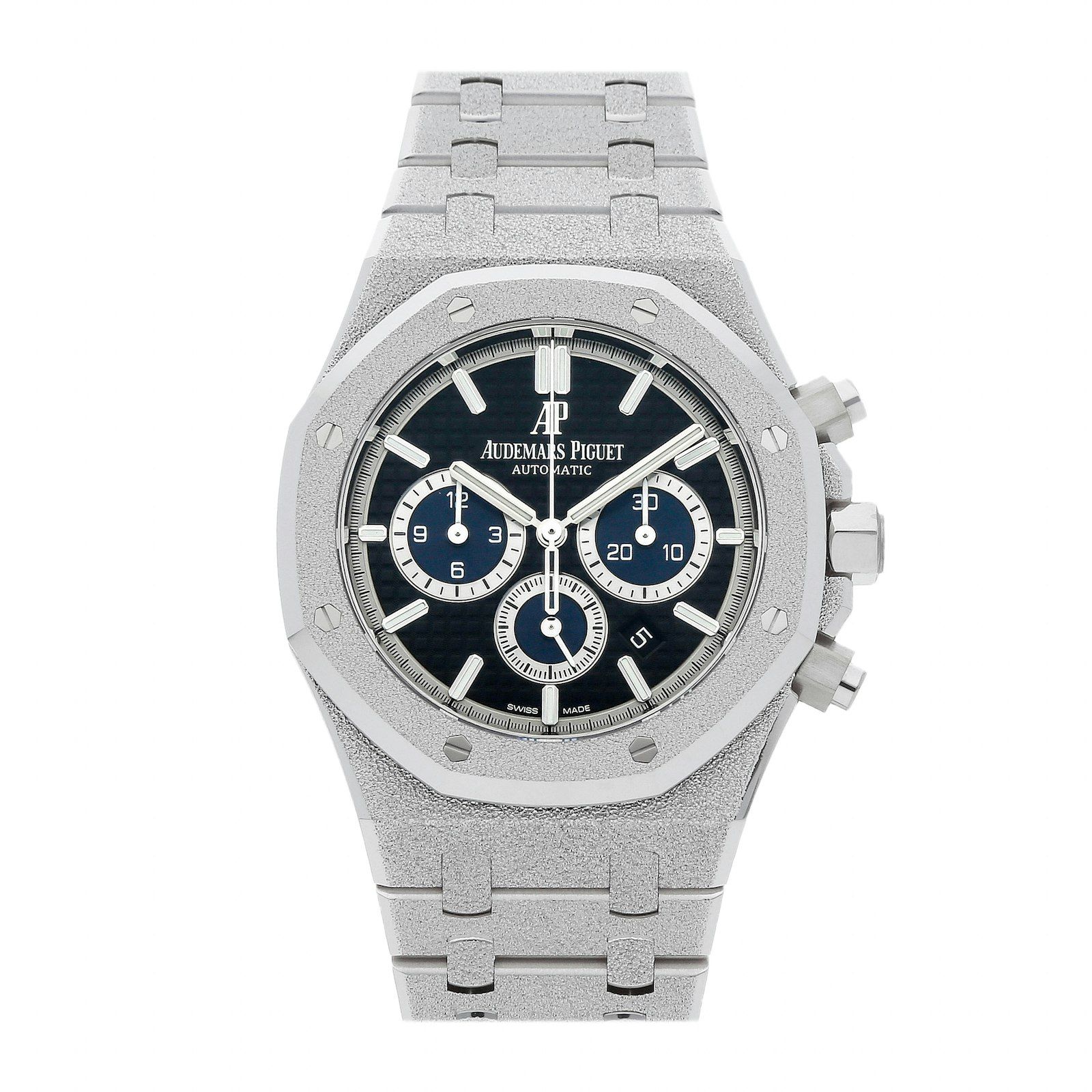 Pre Owned Audemars Piguet Royal Oak Chronograph Frosted Limi