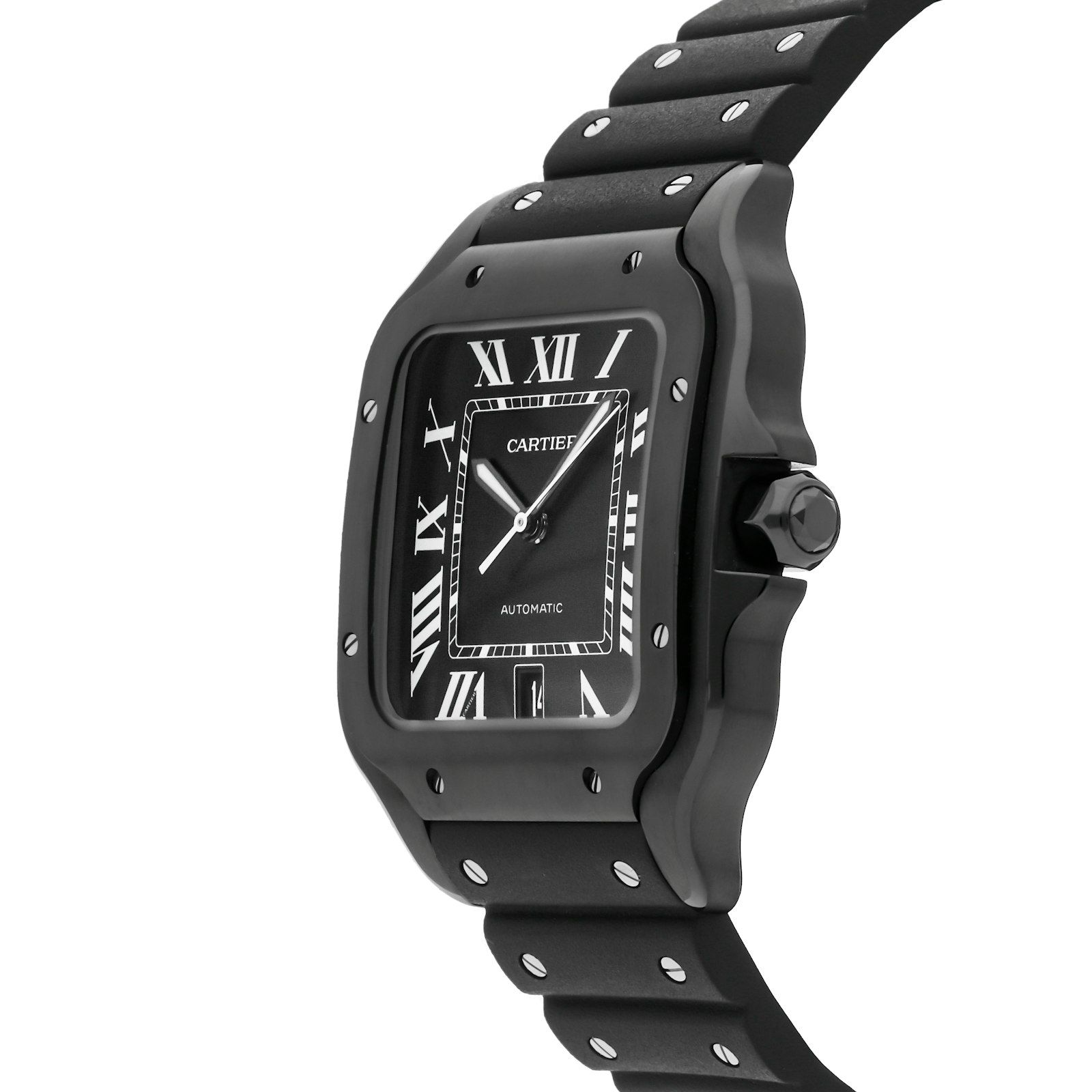 Mens cartier clearance santos pre owned