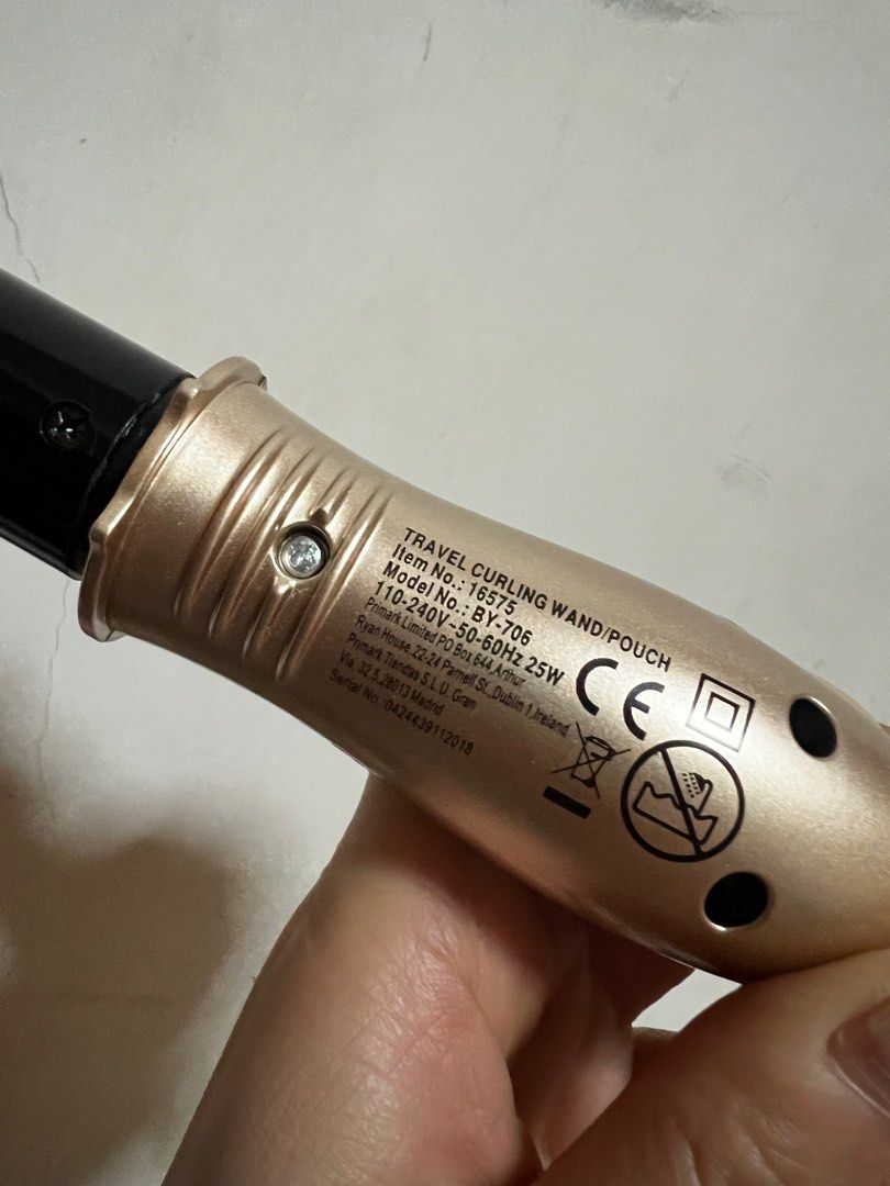 Primark travel curling discount wand
