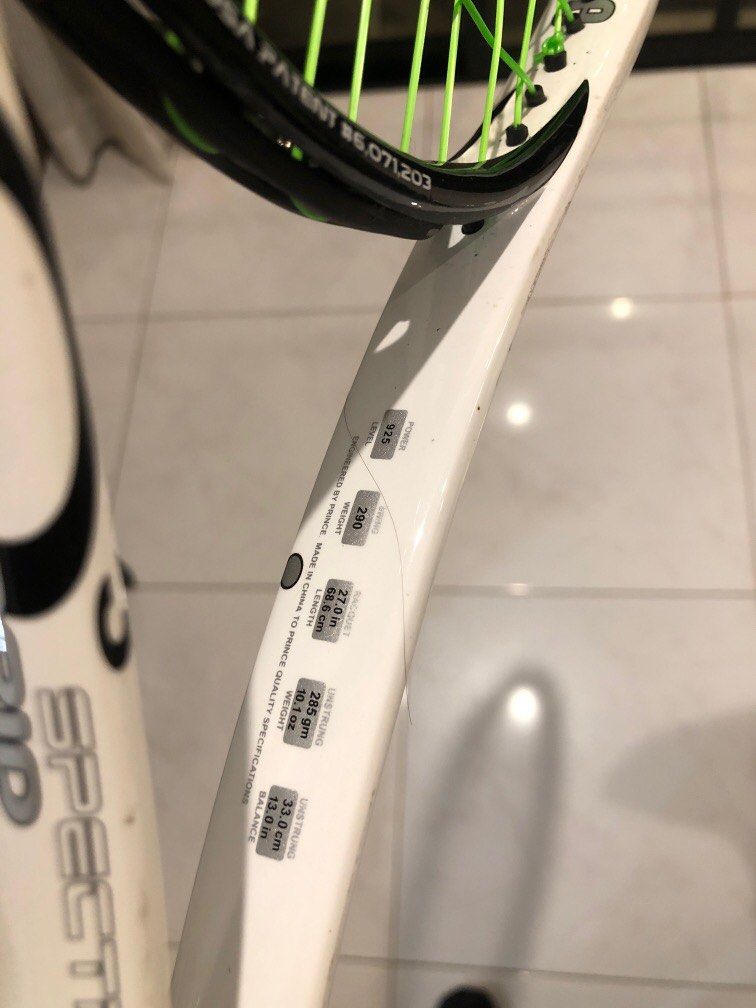 Prince 02 Hybrid racket., Sports Equipment, Sports & Games, Racket ...