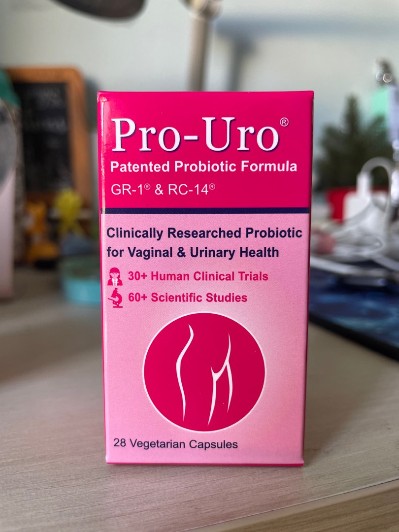 Pro-Uro Patented Probiotics (28 Vegetarian Capsules), Health