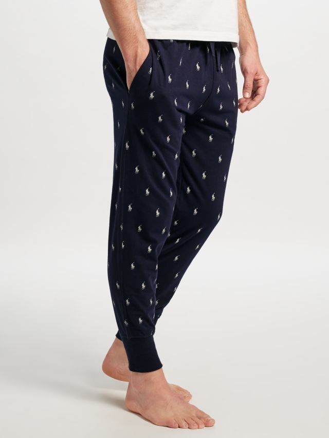 Ralph lauren joggers all over print clearance