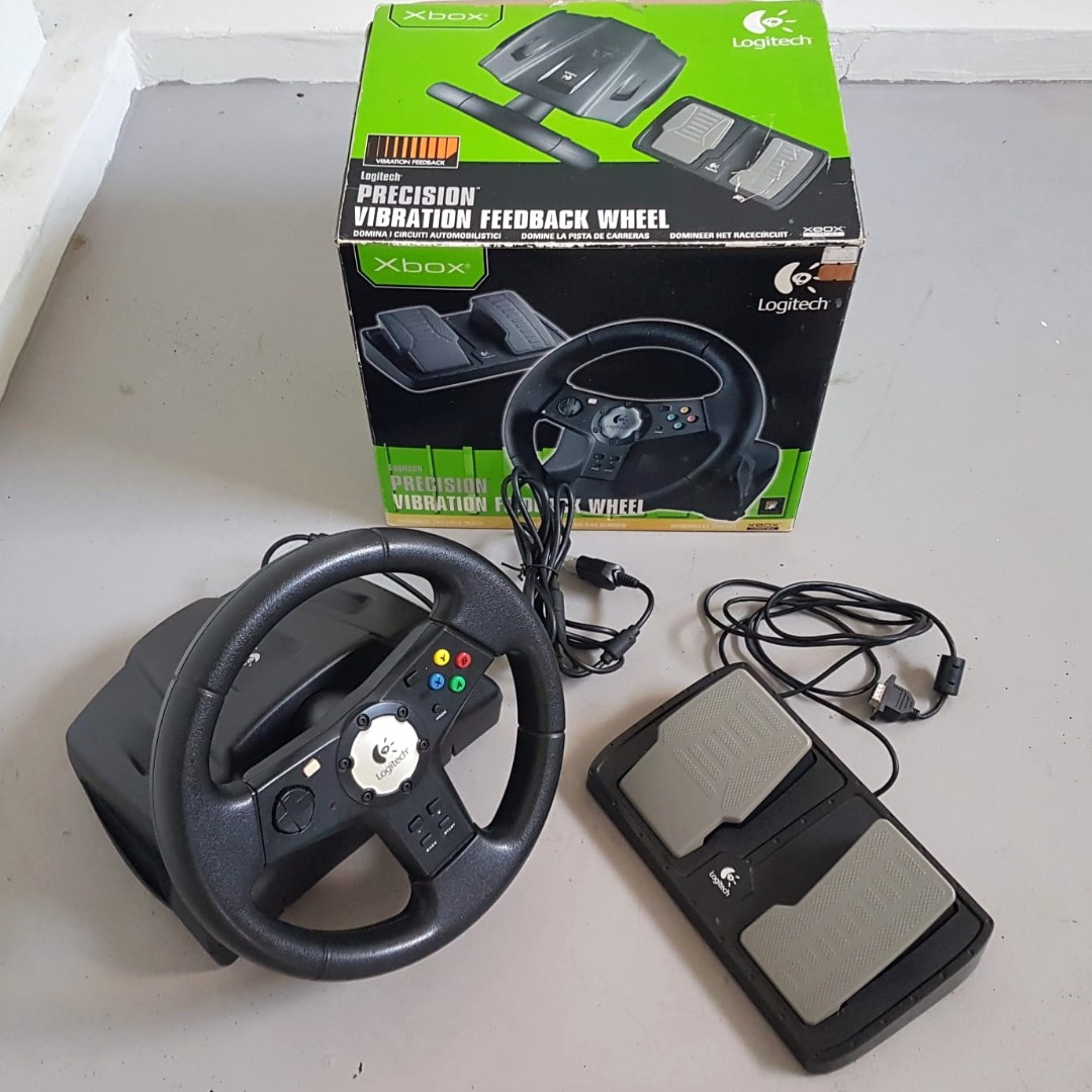 Rare Collectibles, Xbox Logitech Precision Vibration Feedback Steering