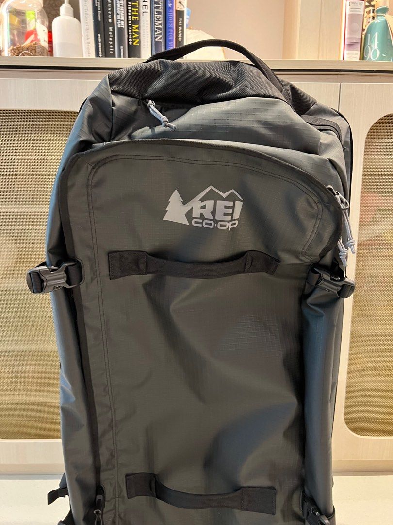 REI 110L Wheeled Duffle Rolling Duffle Dive Bag Sports Equipment Other Sports Equipment and Supplies on Carousell
