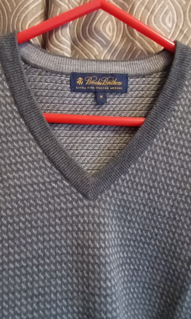 Brooks brothers extra fine italian merino top
