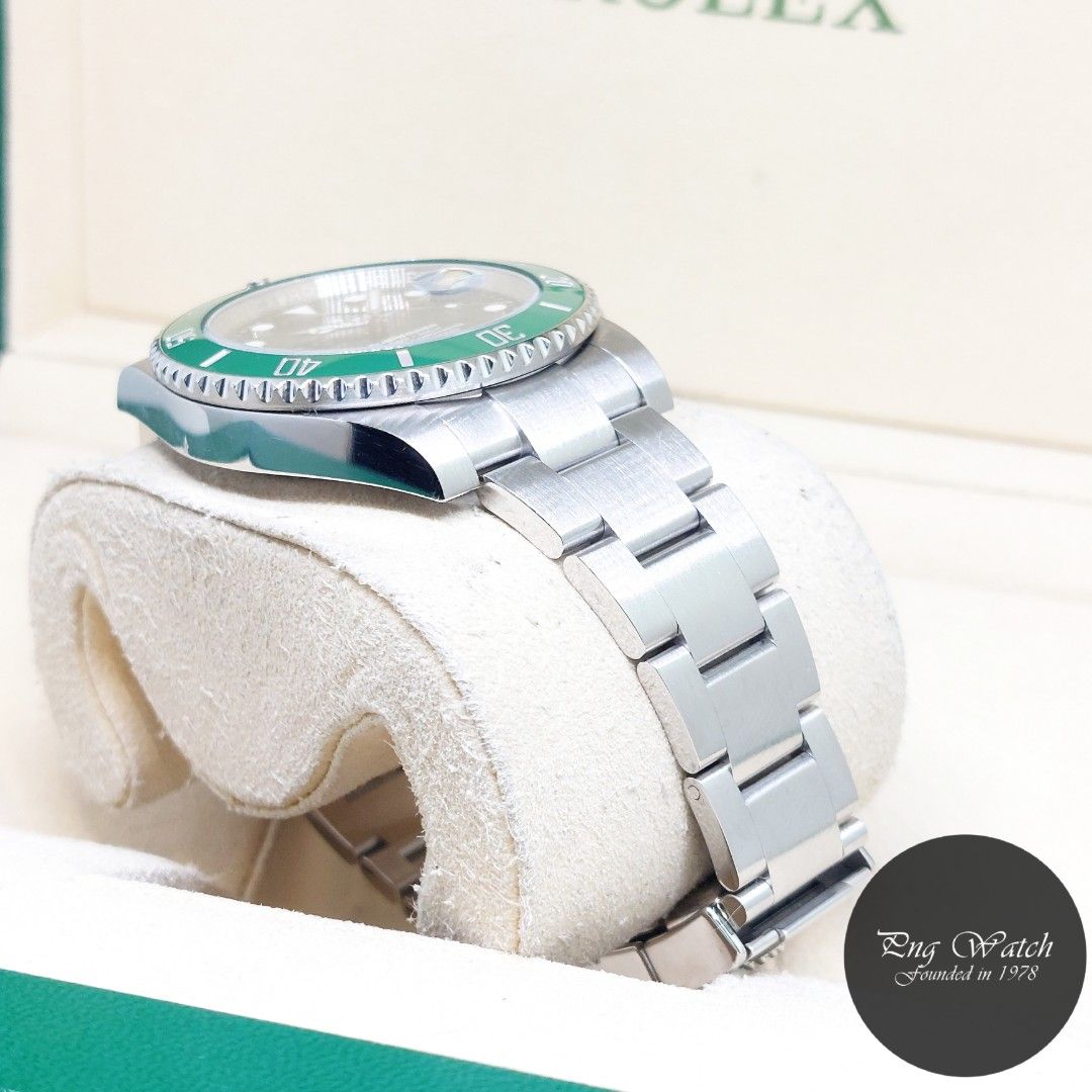 NOT AVAILABLE Rolex 40mm Oyster Perpetual Green Dial