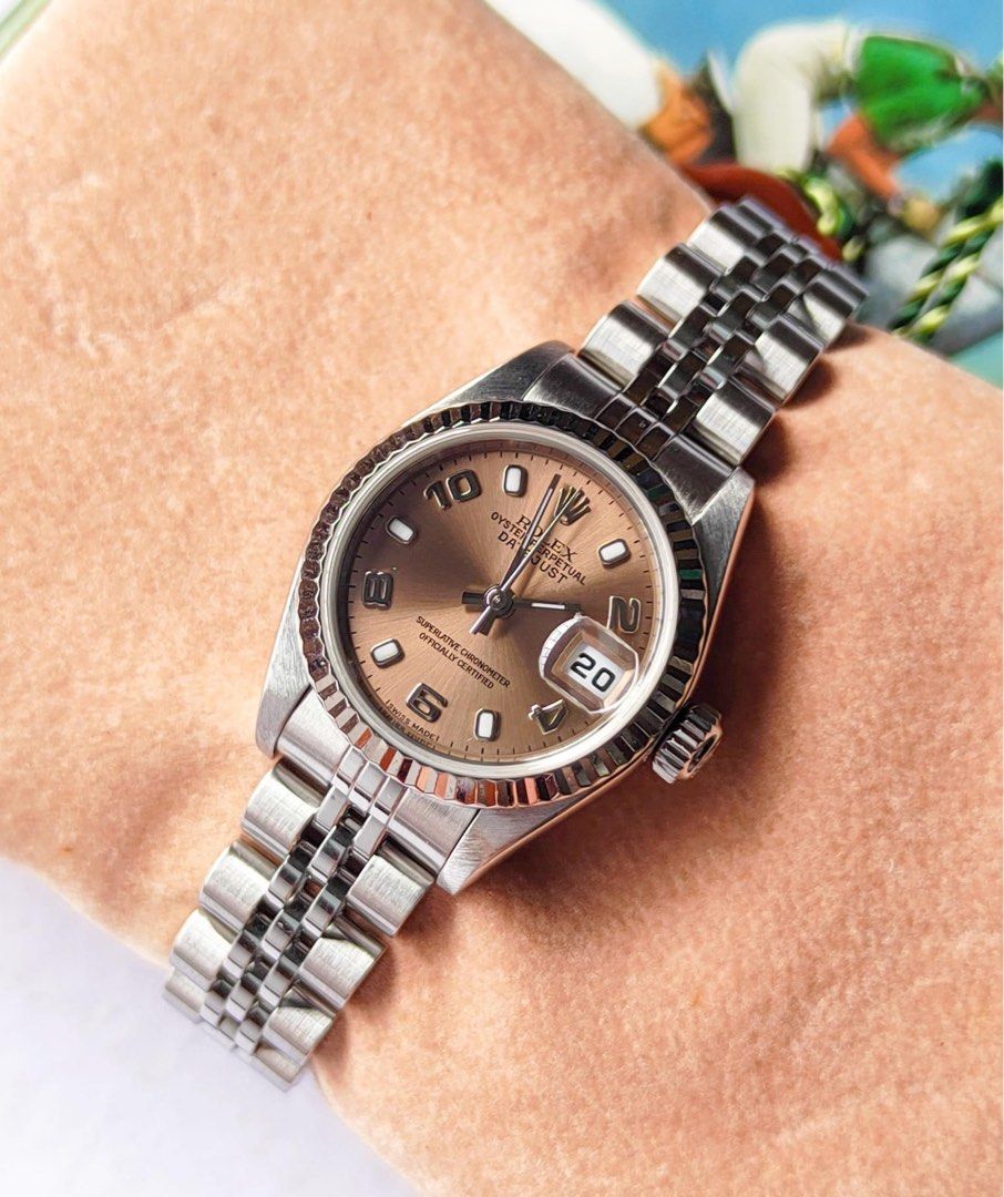 Datejust salmon dial shop