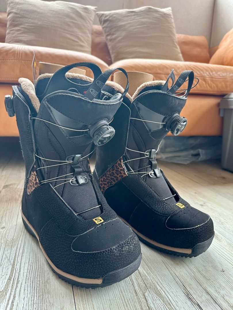 Salomon Lily Focus BOA Snowboard Boots US 9
