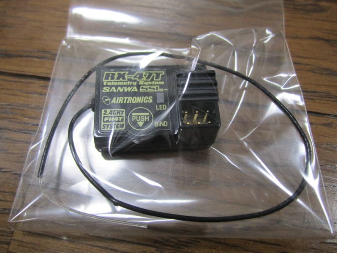 Sanwa RX-47T 2.4GHz FHSS4 四動接收器(代替RX-482 RX-472), 書籍
