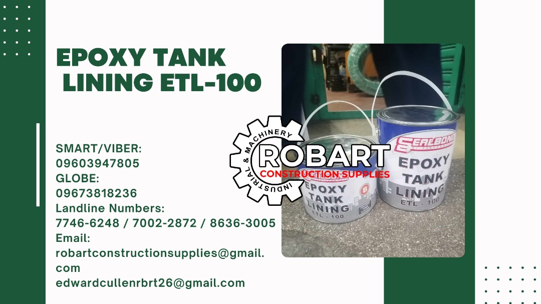 SEALBOND ETL-100 - Sealbond Chemicals Industries Inc.