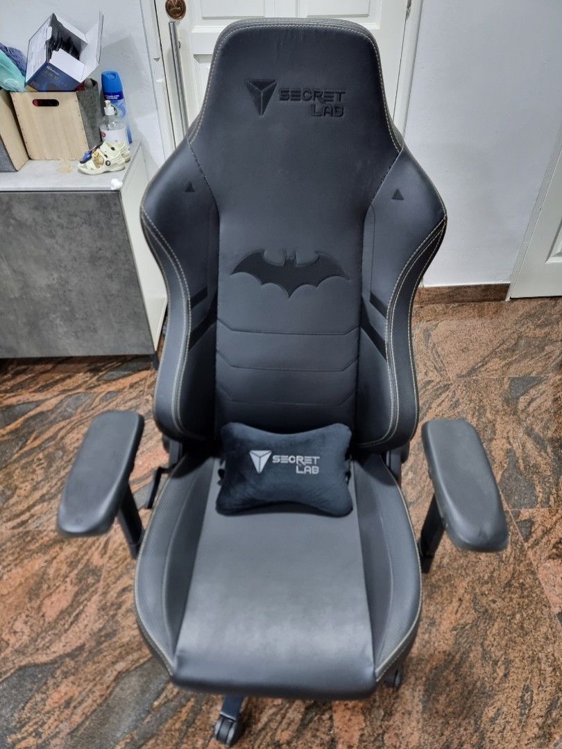 SECRETLAB BATMAN chair for sale, Furniture & Home Living, Furniture, Chairs on Carousell