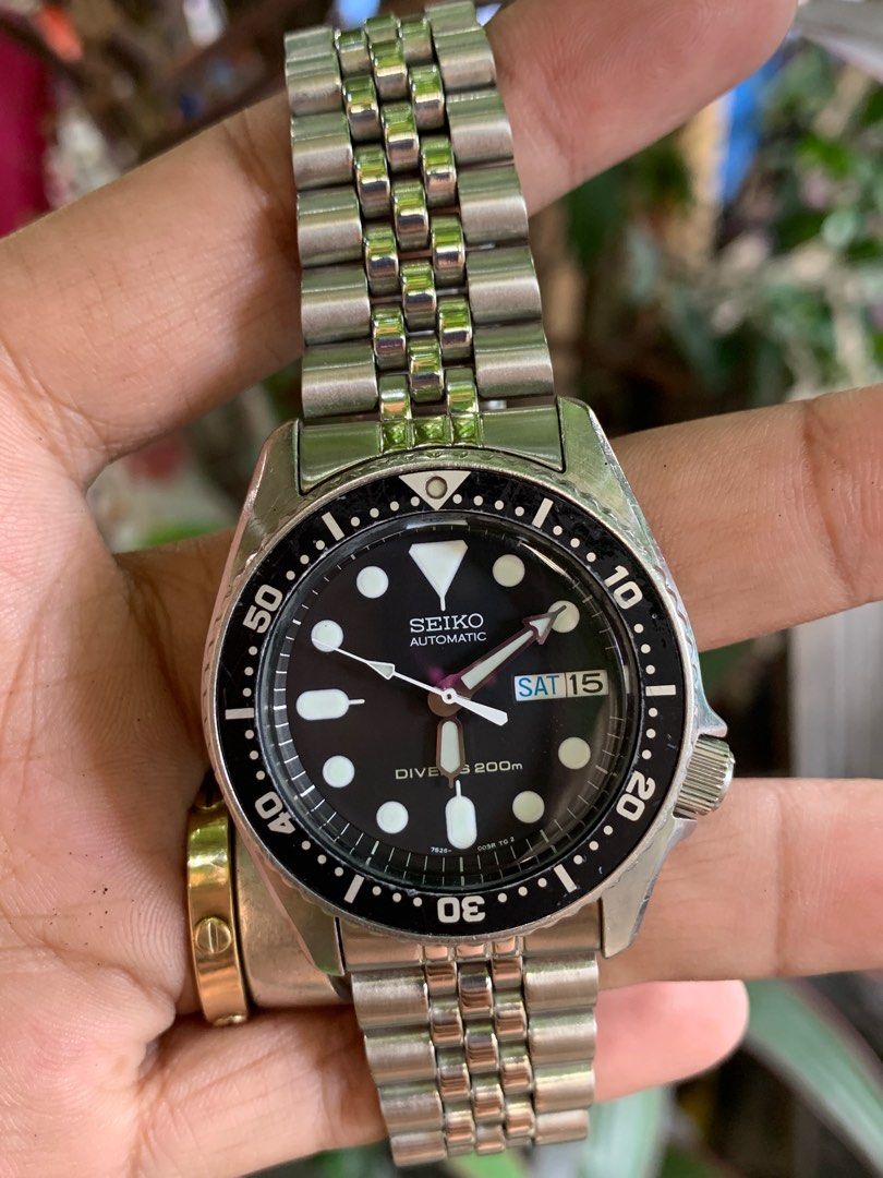 SEIKO DIVER S SKX013 MEDIUM Men s Fashion Watches Accessories