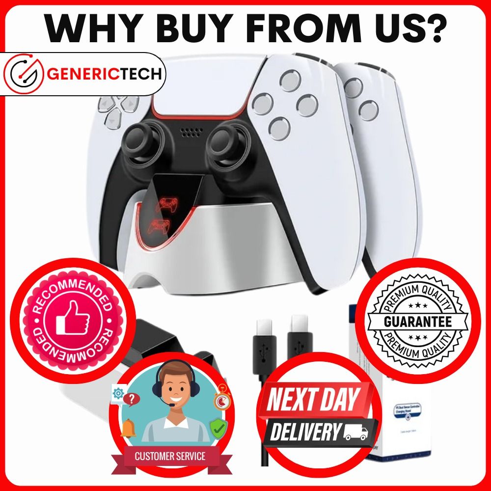 SG CHEAPEST PS5 Controller Dual Wireless Fast Charging Dock