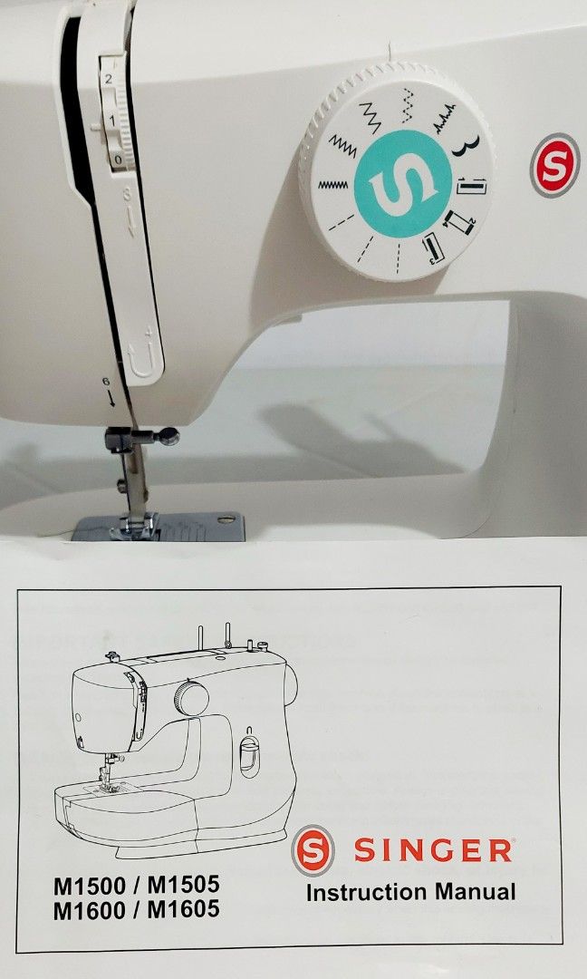 Singer M1500 M1505 M1600 M1605 Sewing Machine Instruction