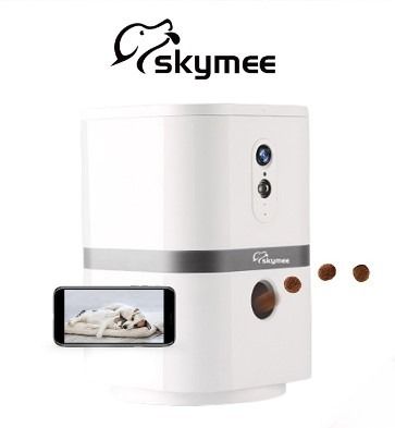 Skymee Petalk AI II Pet Camera Automatic Treat Dispenser Pet