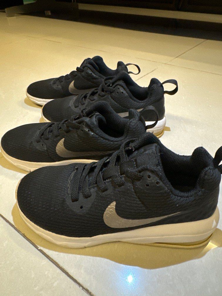 Gold and black nike shoes hot sale