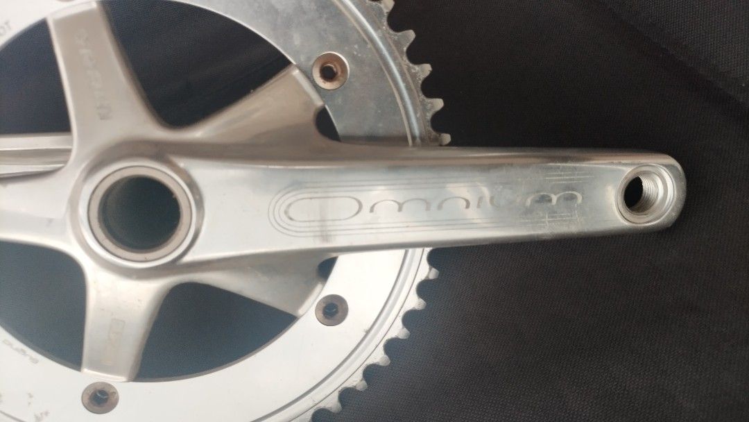 Sram Omnium Crankset with Sugino Zen Chainring, Sports Equipment
