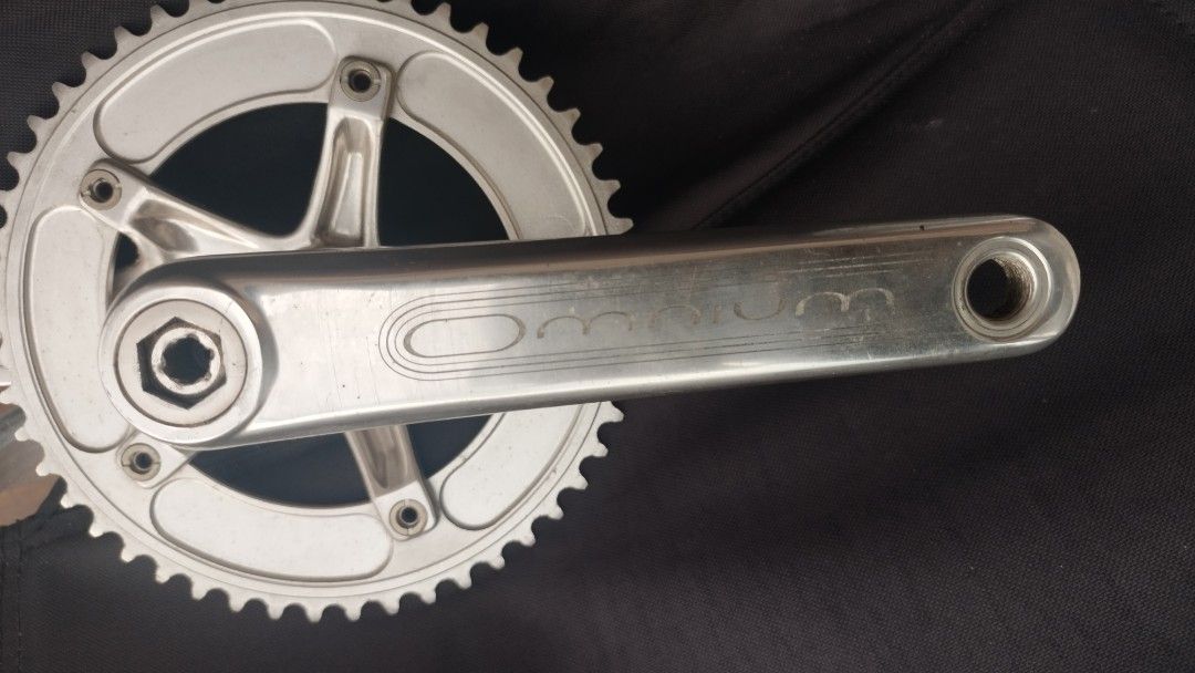 Sram Omnium Crankset with Sugino Zen Chainring, Sports Equipment