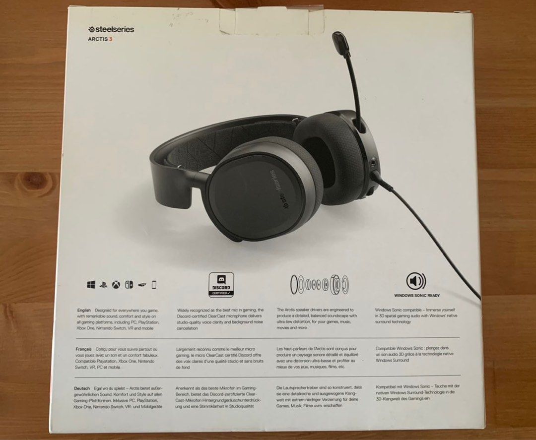 Steelseries arctis 3 3d audio cheap