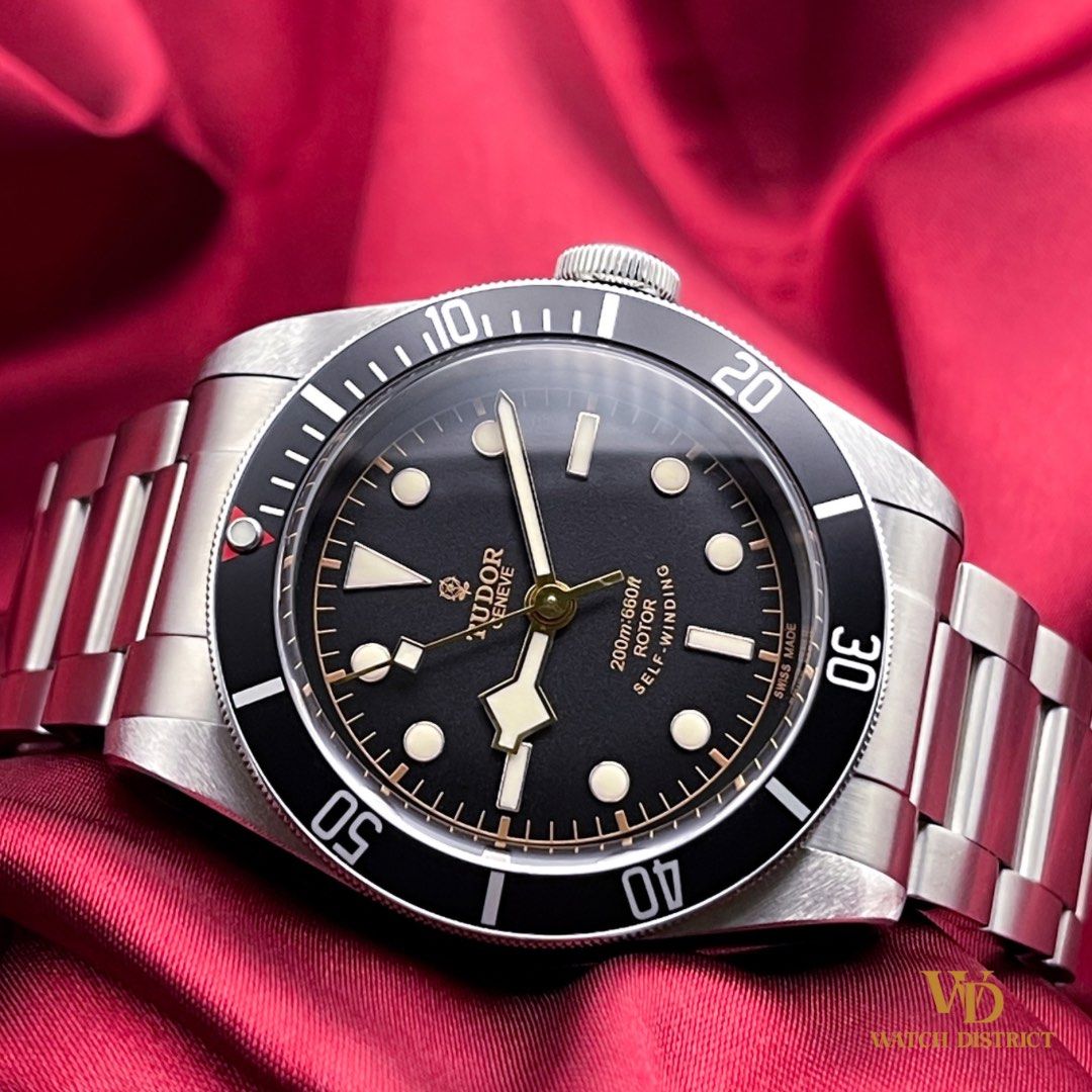 Tudor black outlet bay smiley