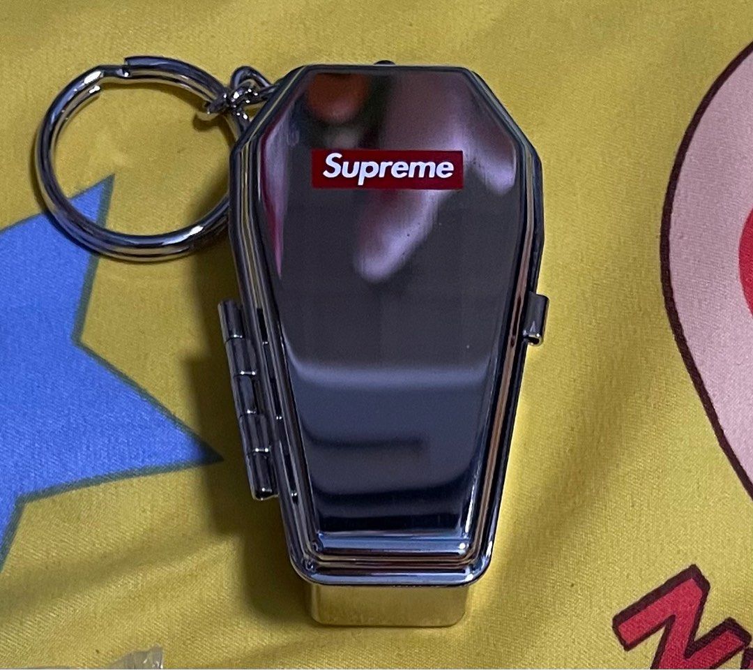 Supreme coffin keychain on sale