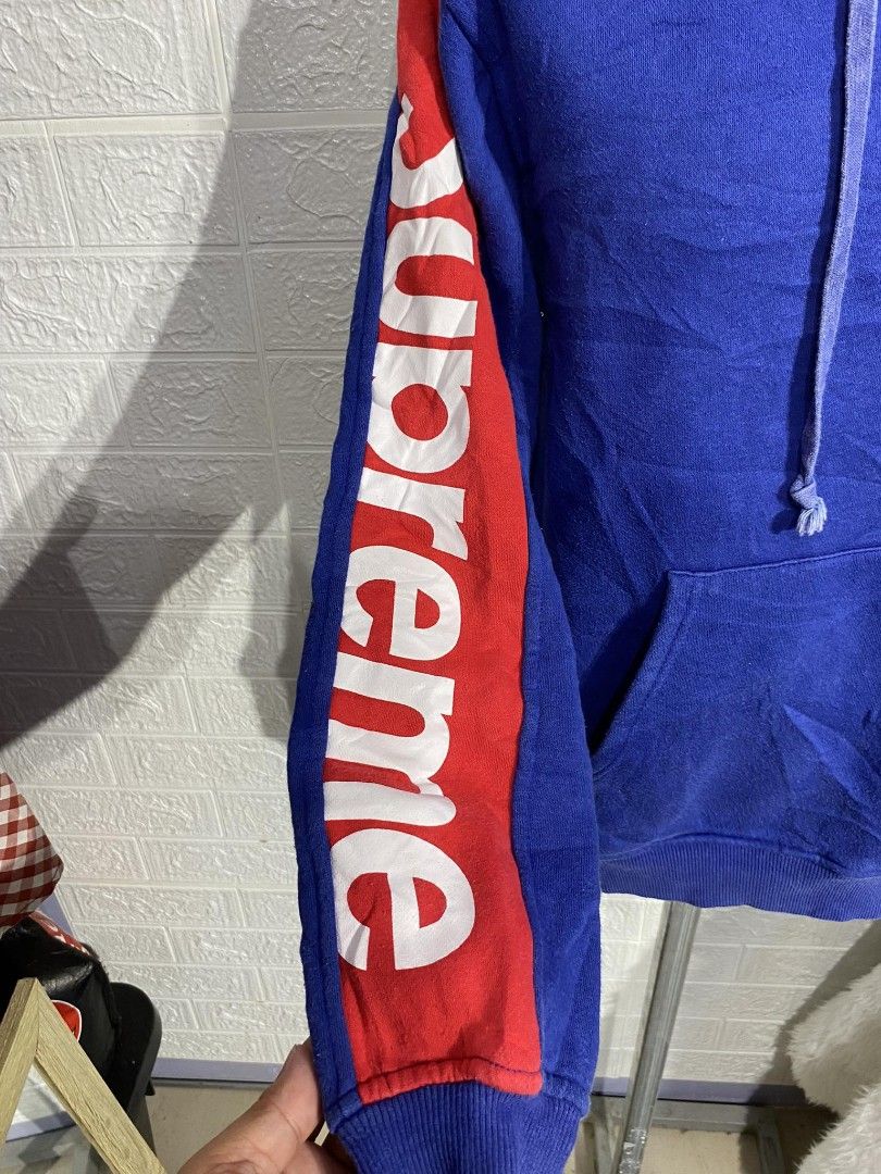 Supreme sideline hoodie shop royal