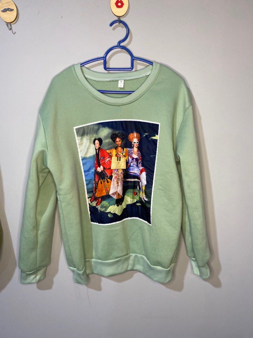Sweatshirt blouse Women s Fashion Tops Longsleeves on Carousell
