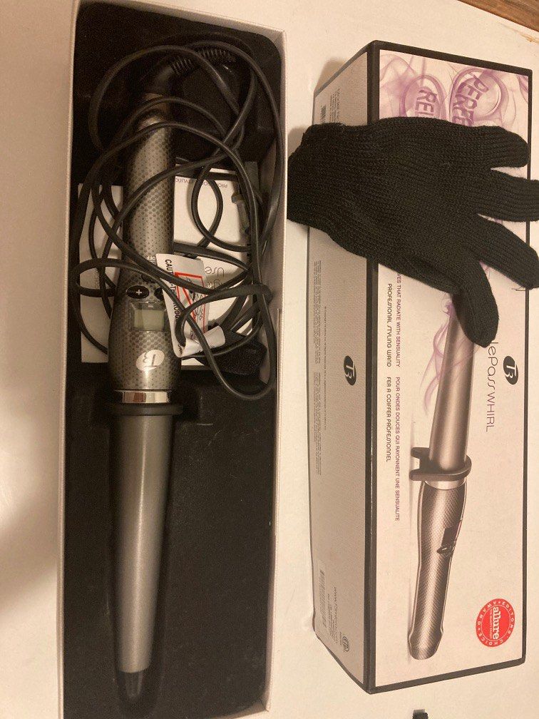 T3 whirl deals curling wand