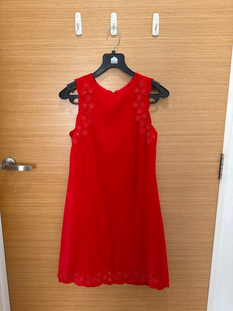 Red ted baker best sale dress