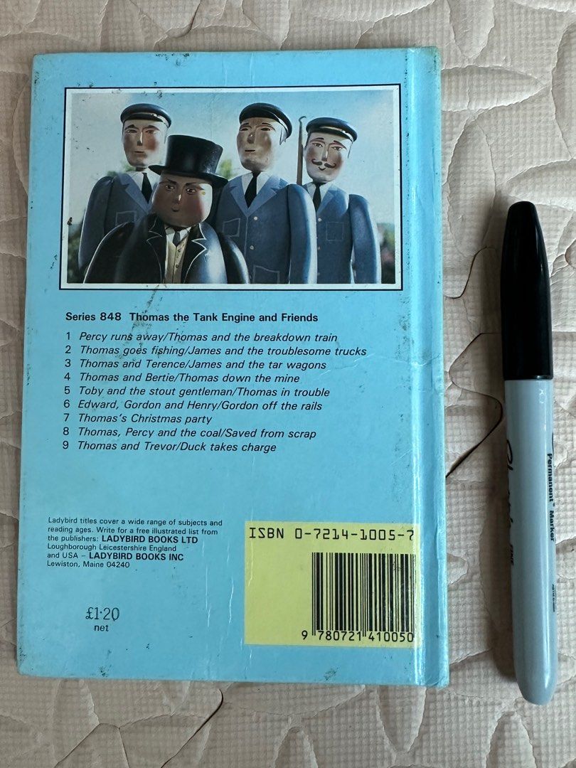 Thomas The Tank Engine and Friends (Category: Children's Books) located in Guiguinto. Submitted by baldovino.kimberly (Listing ID 1281439520, Image 3). Description: Please take note that this is a preloved book, please manage your expectations. Thank you! Flaws are seen in the pictures, They may have: 🌟 Creases 🌟Folds 🌟Cover dents 🌟Annotations 🌟Clean and smooth cover pages 🌟Minor tears 🌟Discolorations What you see is what you get.