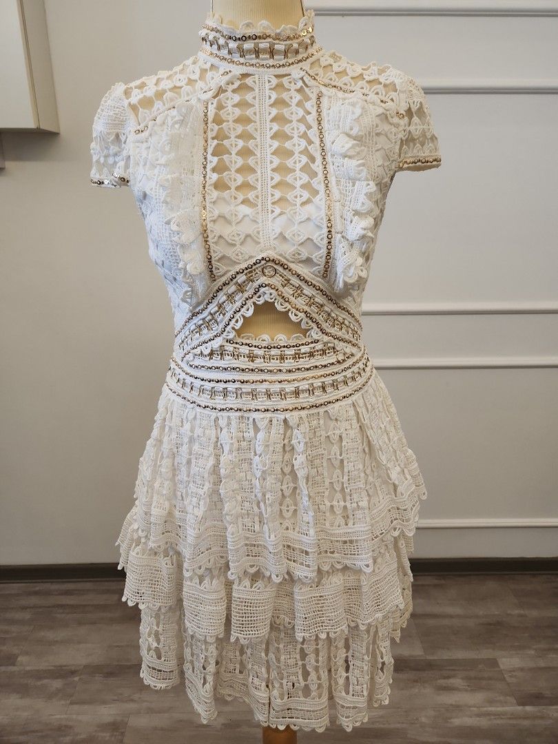 Thurley white dress hot sale
