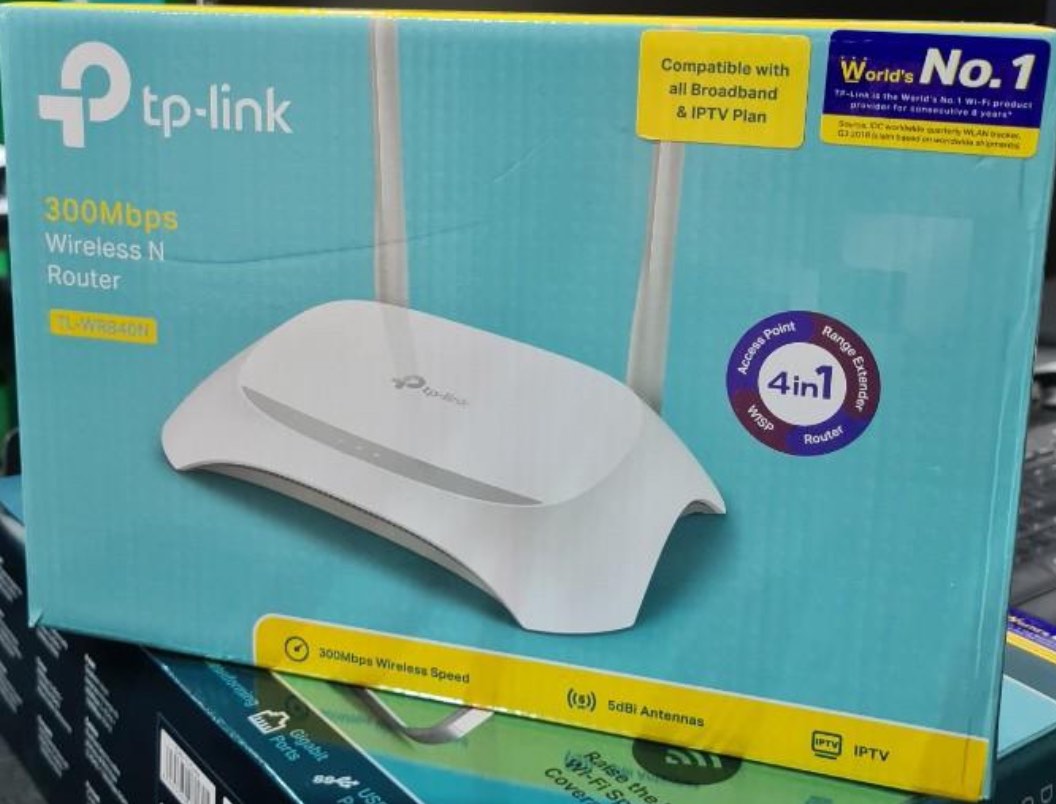 TP-Link TL-WR840N N300 Wi-Fi Router, Computers & Tech, Parts ...