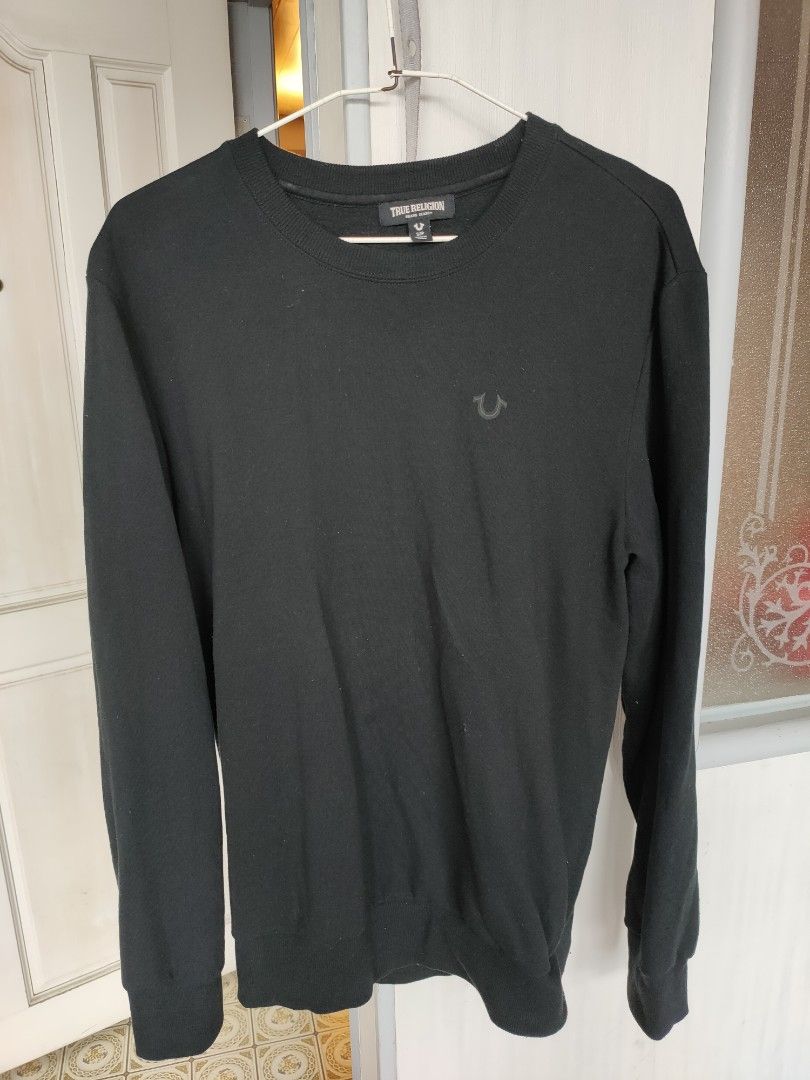 True religion metal new arrivals logo sweatshirt