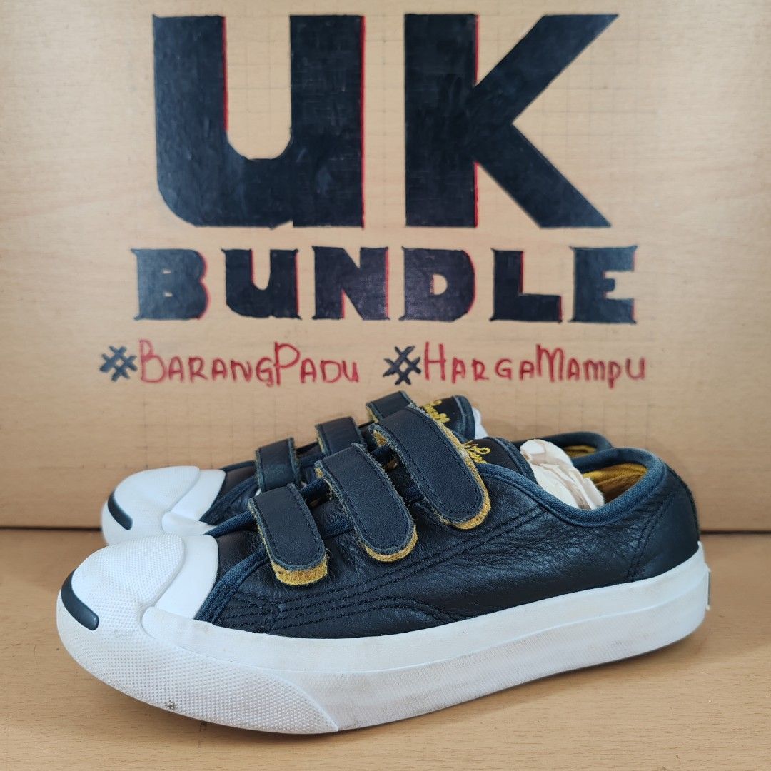 Kids leather velcro new arrivals converse