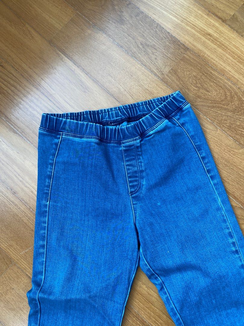 L&B | Pants & Jumpsuits | Lb Jegging Pullon Blue Denim Jeans Legging  Stretch Jeans Xl | Poshmark