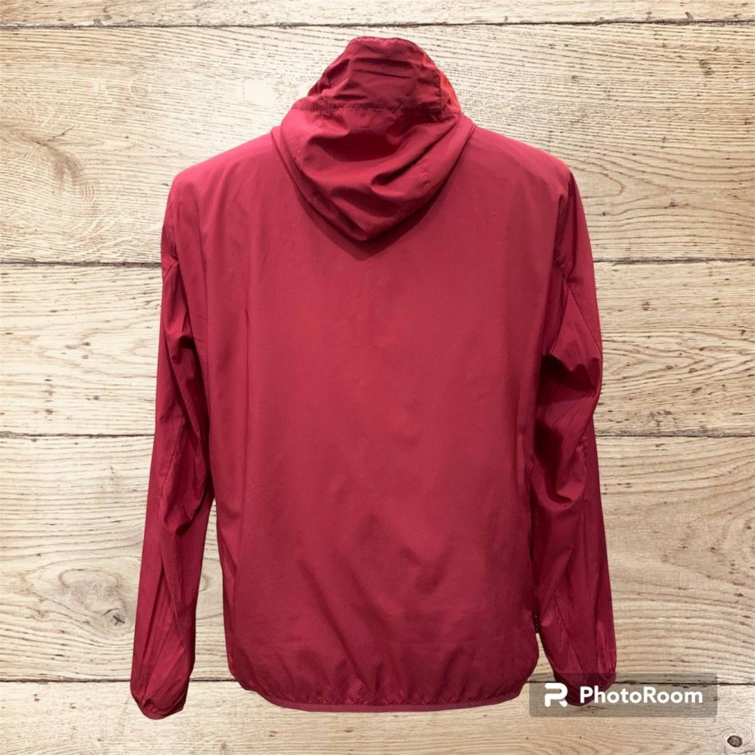 Uniqlo Plain Red Hoodie Windbreaker Women s Fashion Coats
