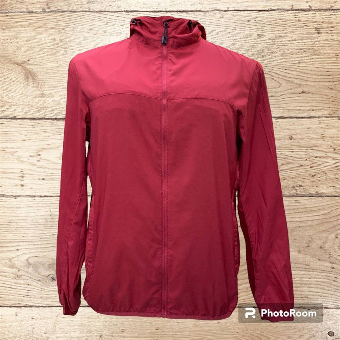 Plain red new arrivals windbreaker